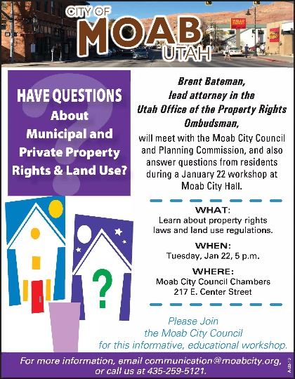 City of Moab Propery Ombudsman Mtg