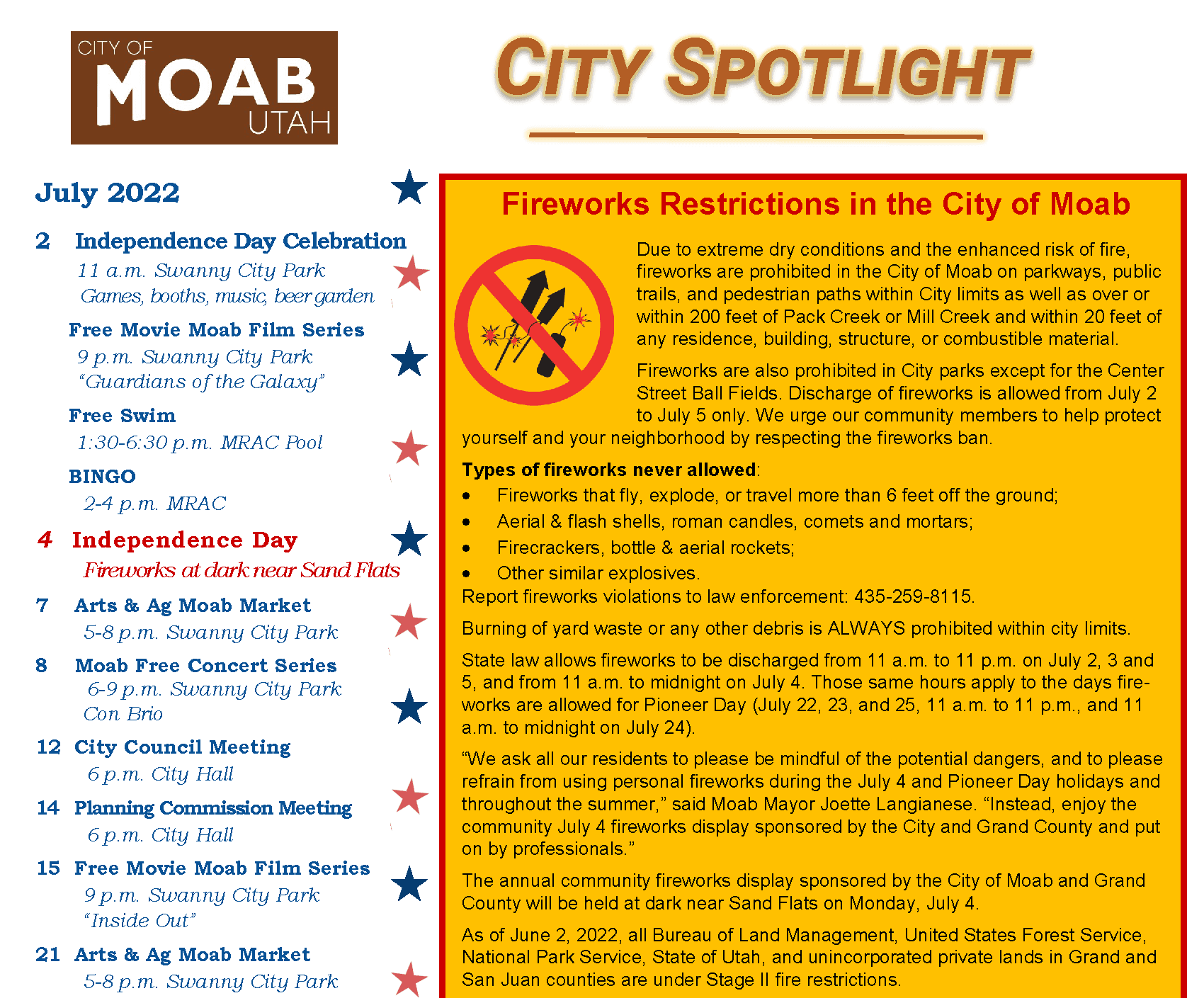 2022 July Spotlight Newsletter_Header2