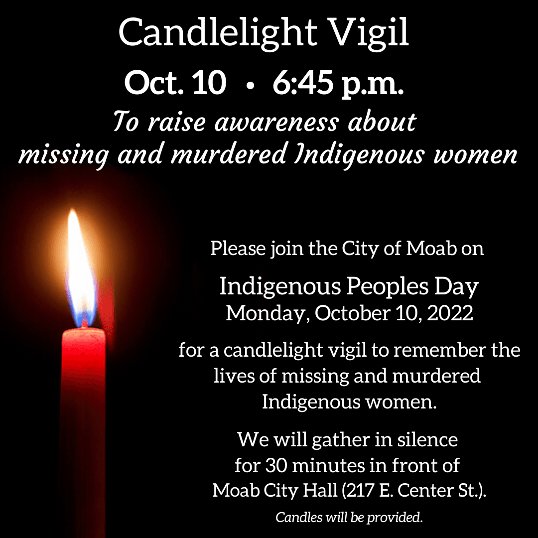Candlelight vigil on Indigenous Peoples Day 2022 (1)