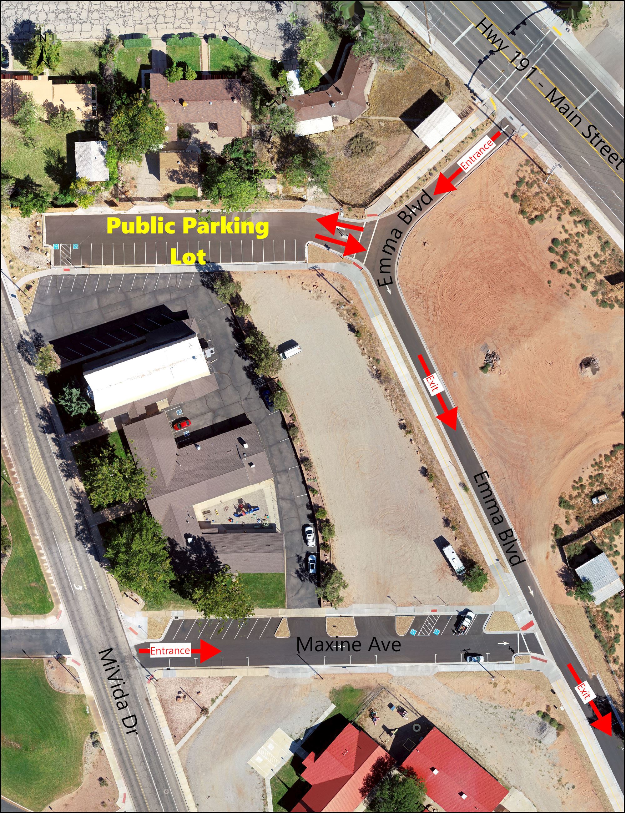 Emma_Boulevard Parking Lot Map